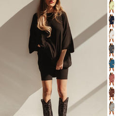 Summer Shorts Suit Fashion Loose Short-sleeved