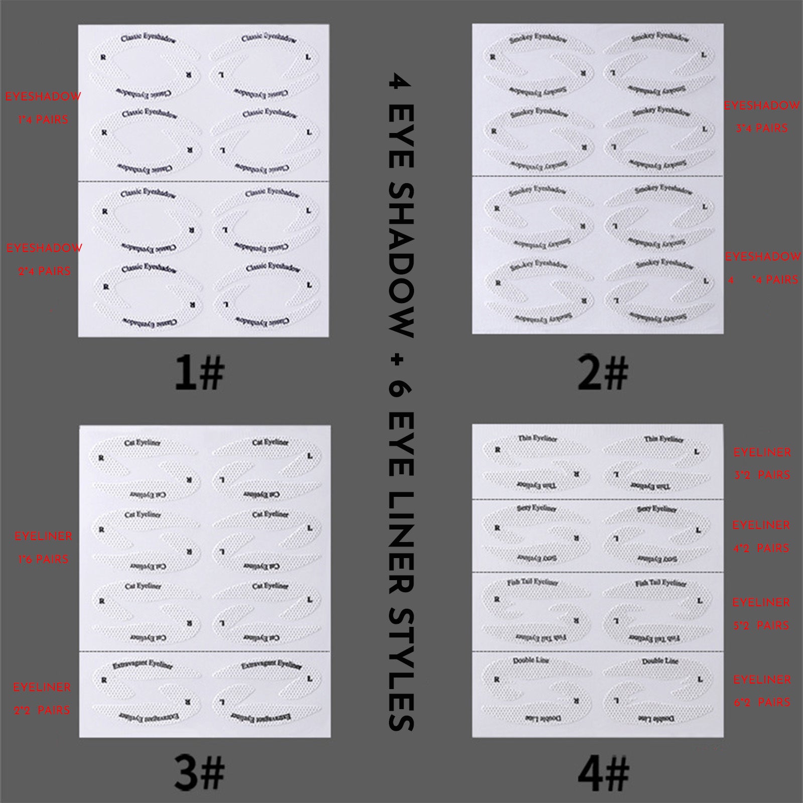 New Eyeliner Sticker European And American Eye Makeup