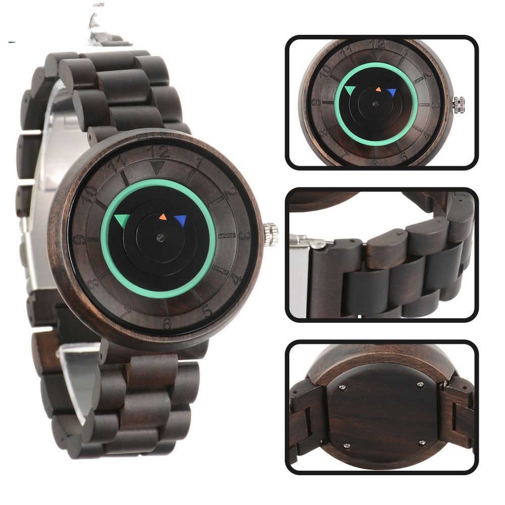 No Pointer Concept Quartz Watch